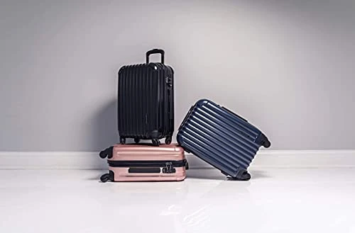 Aer De Aer Premium Carry On Luggage Spinner - Super Light Weight, Maximum Capacity - The Carry On, Re-Imagined, Navy 6 Aer De Aer Premium Carry On Luggage Spinner - Super Light Weight, Maximum Capacity - The Carry On, Re-Imagined, Navy - Image 4