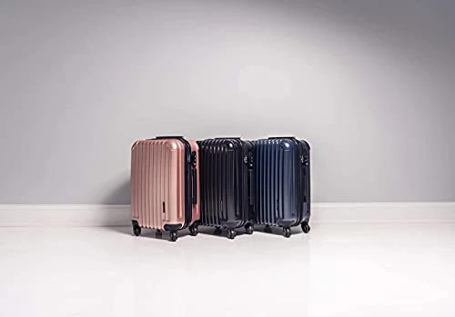 Aer De Aer Premium Carry On Luggage Spinner - Super Light Weight, Maximum Capacity - The Carry On, Re-Imagined, Navy 10 Aer De Aer Premium Carry On Luggage Spinner - Super Light Weight, Maximum Capacity - The Carry On, Re-Imagined, Navy - Image 8