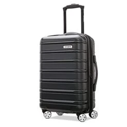 Samsonite Omni 2 Hardside Expandable Luggage With Spinner Wheels, Midnight Black, Carry-On 20-Inch
