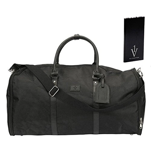 1 Voice 1VFB16_49 The Weekender Garment Bag, Black 3 1 Voice 1VFB16_49 The Weekender Garment Bag, Black