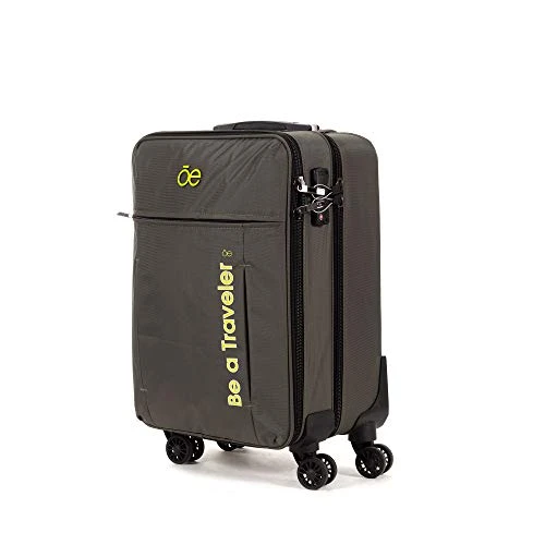 Cloe Carry-On 20 Inch Water-Resistant Luggage With 360º-spinner Wheels In Olive Green Color 5 Cloe Carry-On 20 Inch Water-Resistant Luggage With 360º-spinner Wheels In Olive Green Color - Image 3
