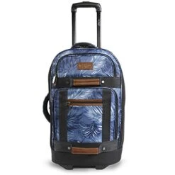 Travelpro Eagle Store 23 ORIGINAL PENGUIN Luggage 21" Rolling Duffel Bag, Blue Palm Tree, One Size