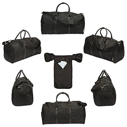 1 Voice 1VFB16_49 The Weekender Garment Bag, Black 8 1 Voice 1VFB16_49 The Weekender Garment Bag, Black - Image 6