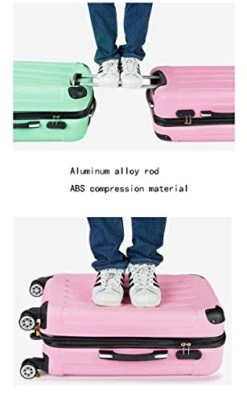 26 Inch Trolley Case/Bags Woman Travel Suitcase With Wheels Rolling Carry On Luggage,B,24 -Travelpro Eagle Store 41limlmmchL