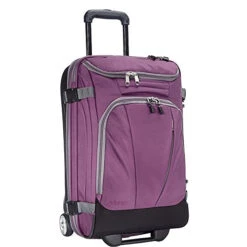 Travelpro Eagle Store 40 EBags TLS Mother Lode Mini 21" Wheeled Duffel Bag Luggage - Carry-On - (Eggplant)