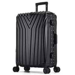 New Aluminum Frame Rolling Luggage Women Travel Bag Trolley Suitcase Carry On Luggage,Silver,24 9 New Aluminum Frame Rolling Luggage Women Travel Bag Trolley Suitcase Carry On Luggage,Silver,24 -Travelpro Eagle Store 41nFOj 2BhA0L 3ebb4dfe 7174 4db3 9e7c 6fe560c7fcd8
