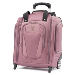Travelpro Eagle Store 7 Travelpro Luggage Maxlite 5 15" Lightweight Carry-on Rolling Under Seat Bag, Dusty Rose