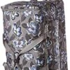 Vera Bradley Recycled Lighten Up Reactive XL Foldable Rolling Duffle Luggage, Blooms Shower -Travelpro Eagle Store 51zlLsUX9rL