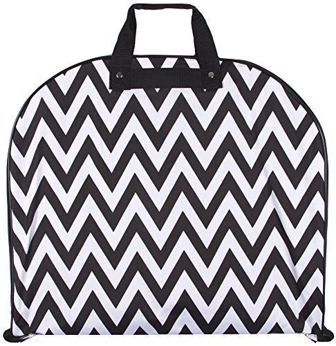 Ever Moda Chevron Hanging Garment Bag 3 Ever Moda Chevron Hanging Garment Bag
